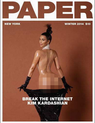 Sin duda, la portada de la revista Paper, en la que Kim Kardashian dejó a la vista del mundo sus atributos, ha sido una de las más polémicas de los últimos años.