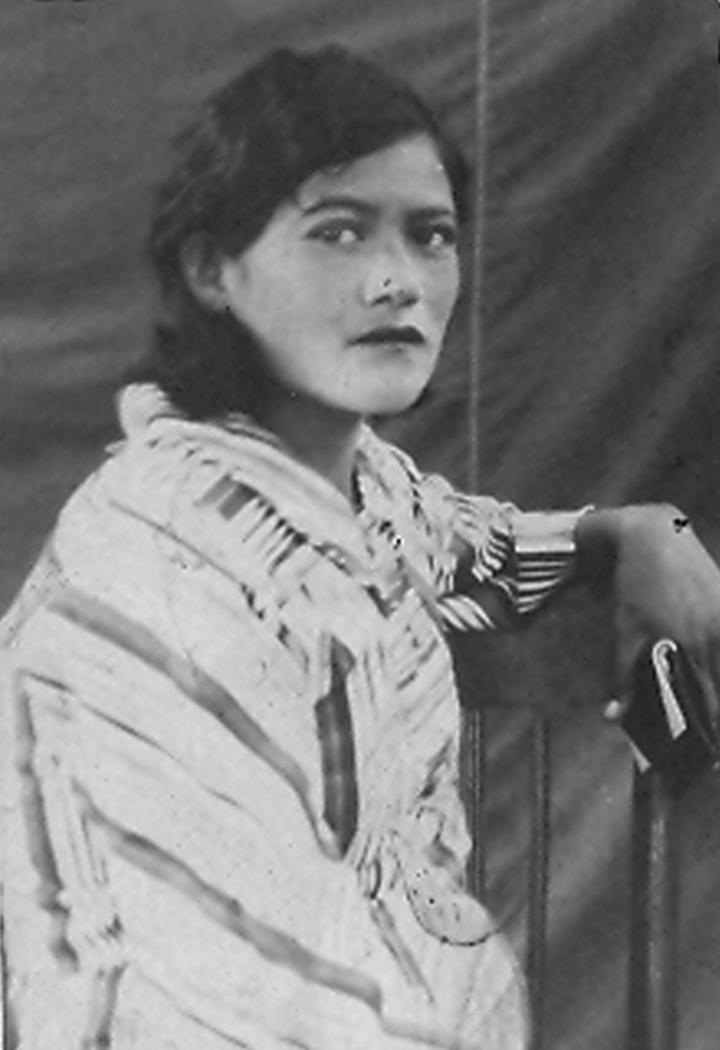 Consuelo González Santoyo en 1938.