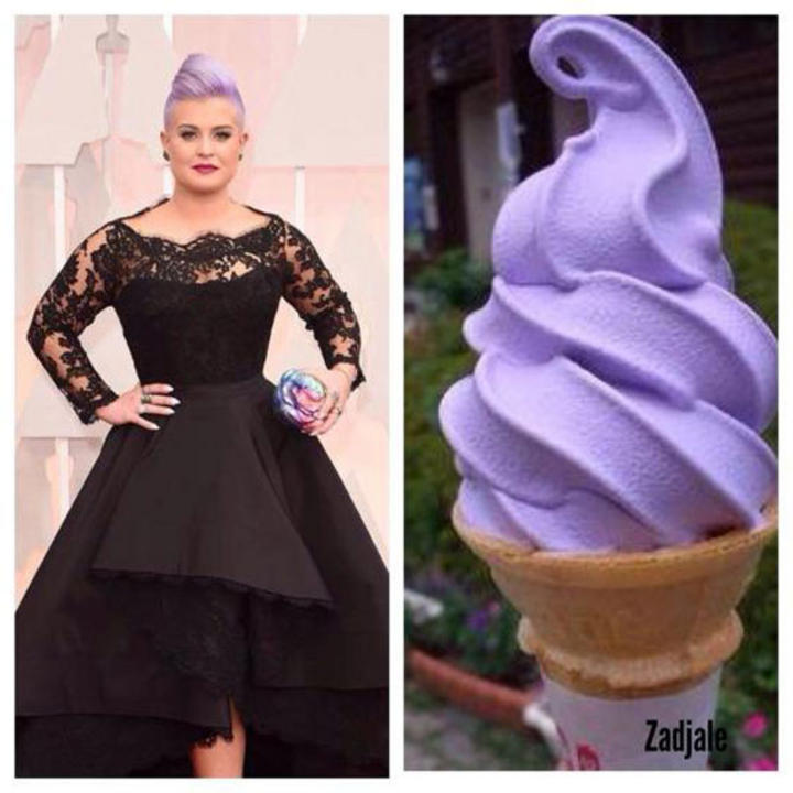 Kelly Osbourne fue criticada por su cabello.