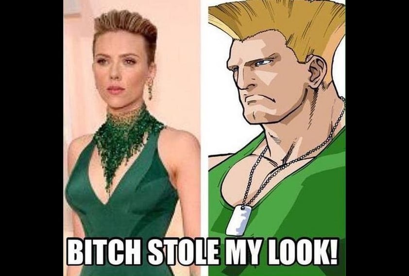 La nueva imagen de Scarlett Johansson dio de que hablar.