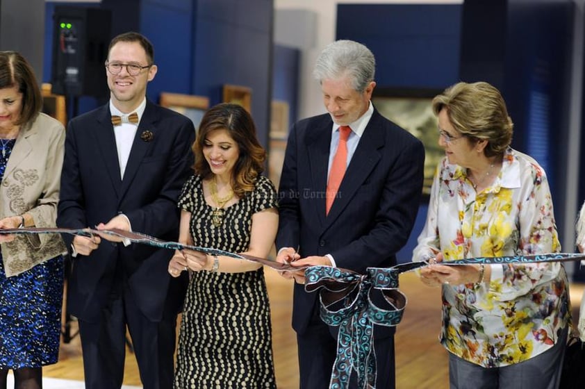 Con la presencia de los directores de los tres museos mexicanos Héctor Rivero Borrell, del Franza Mayer; Alfonso Miranda, del Soumaya; y Carmen Gaitán Rojo, del San Carlos; fue inaugurada la exposición en el Museo Arocena.