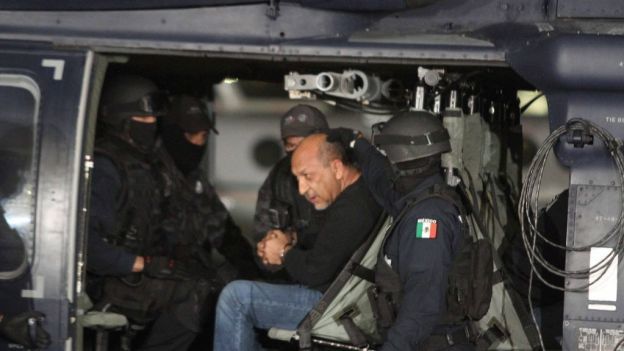 27 de febrero. Detención. Cae en Morelia Servando Gómez "La Tuta",uno de los capos más buscados del mundo.