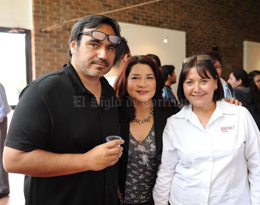 Agustín, Laura y Elsa.