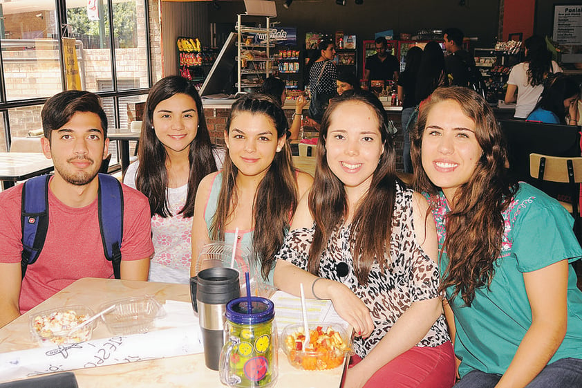 Martín, Susy, Ana Laura, Karen y Andrea.