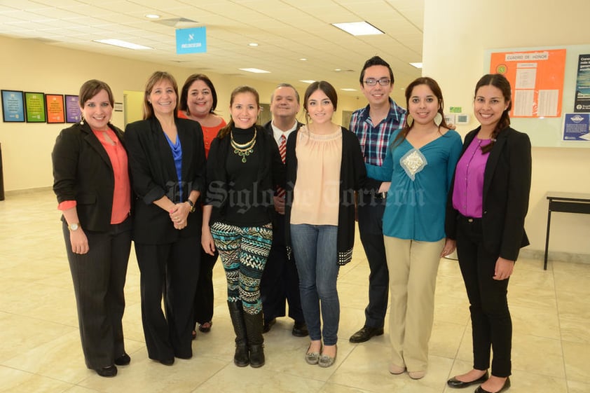 CLAUSURA DE CICLO DE CONFERENCIAS.  Priscilla, Jenny, Karina, Janeth, Iñigo, Paulina, Juan, Karla y Ana Isabel.