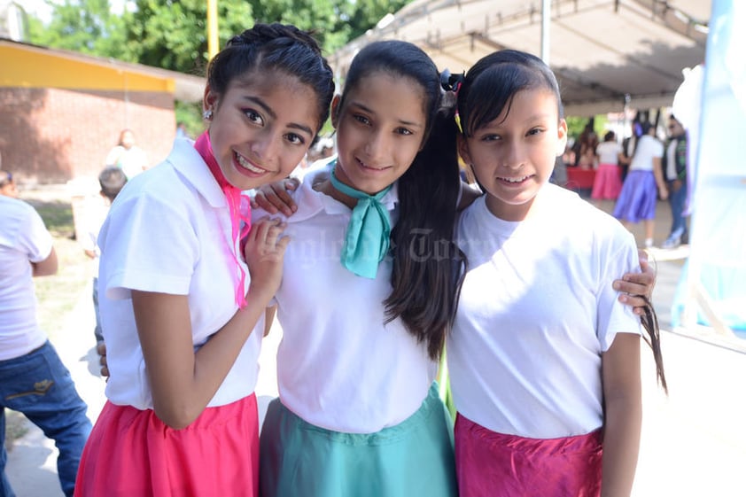 Nayar, Miriam y Ángela.