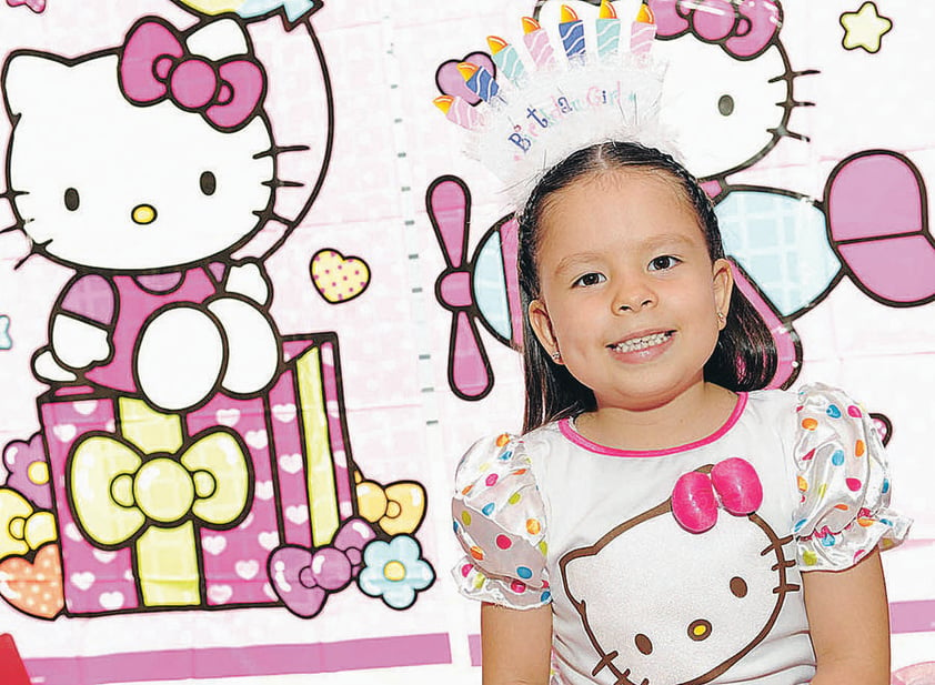 CUMPLE 5 AñOS.   Ximena Stackpole Pámanes en la fiesta que le organizaron sus papás, Ricardo Stackpole y Nohemí Pámanes.