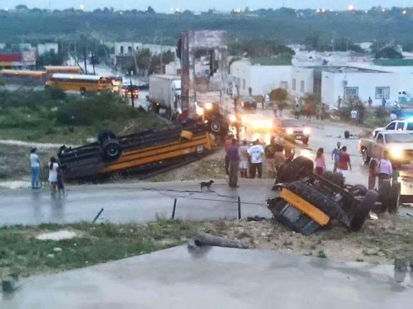 En la madrugada se registró un tornado en la zona sur poniente de Ciudad Acuña.