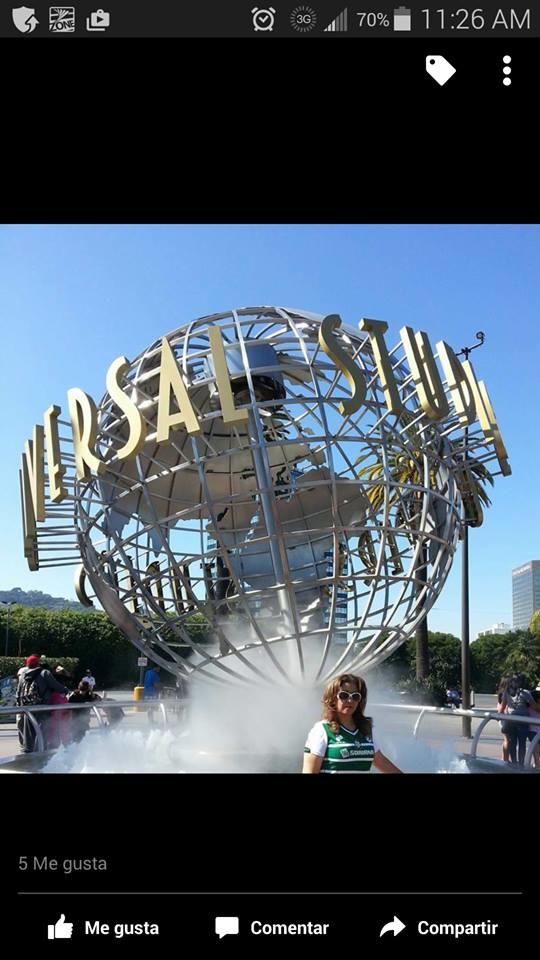 Hortensia Medrano desde Los Ángeles.