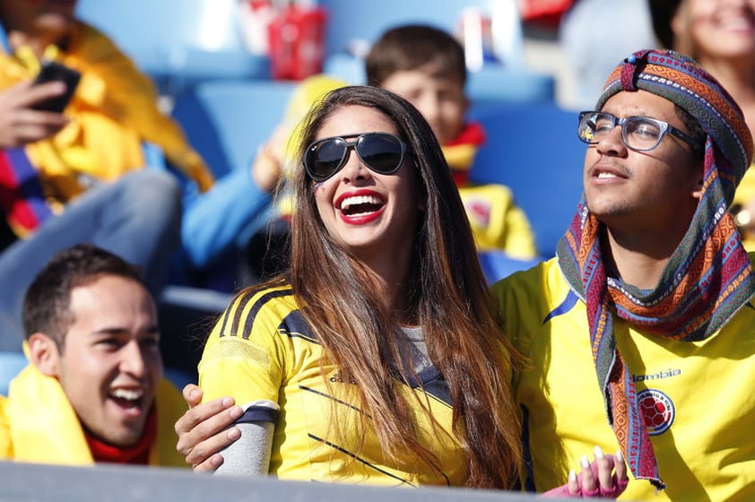 La sonrisa colombiana.