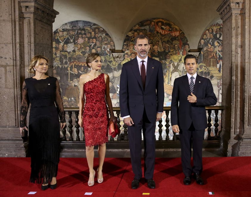 Los reyes de España están en México, donde realizan una visita de Estado de tres días.