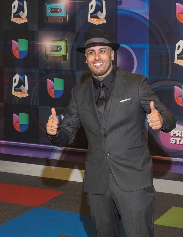 Muy positivo pudo vérsele a Nicky Jam.