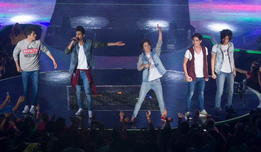 CD9 fueron las estrellas de la noche, pues también ofrecieron su música durante la ceremonia.