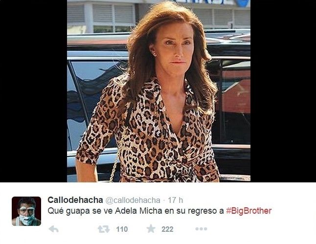 Los usuarios la "confundieron" con Caitlyn Jenner.