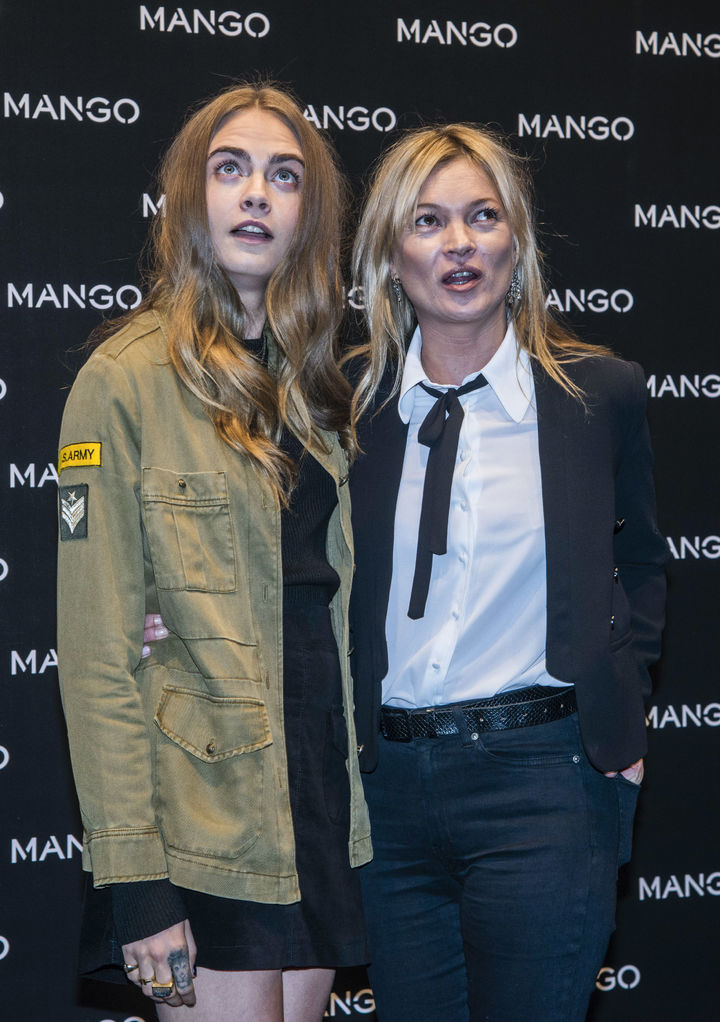 Moss y Delevingne visitaron Milán son la imagen de la nueva campaña de Mango, 'Something in Common', para la temporada otoño/invierno 2015/2016.