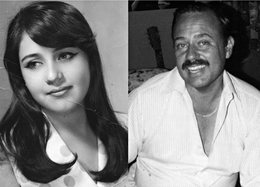 Hermanos Guadalupe Leticia y Jorge Carrillo Nájera (f), hace algunos años.