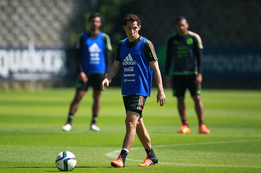 El Tri entrenó en el Centro de Alto Rendimiento (CAR) de la Federacion Mexicana de Futbol (FMF).