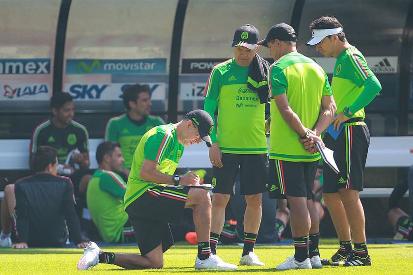 Será hasta este martes cuando Osorio pueda trabajar con equipo completo, ya que esta tarde se integrarán los jugadores que faltan para completar al grupo.