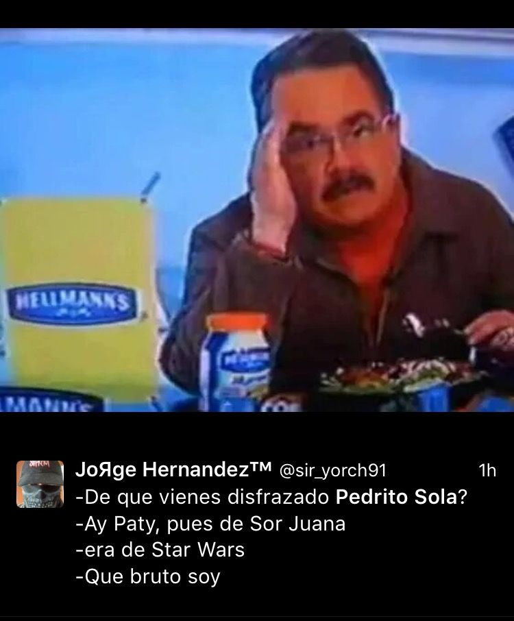 El incidente famoso de Pedro no pudo faltar en los memes.