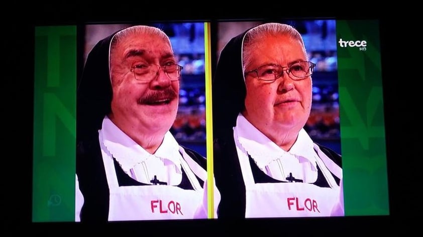 Algunos encontraron el parecido entre el conductor y la Hermana Flor.