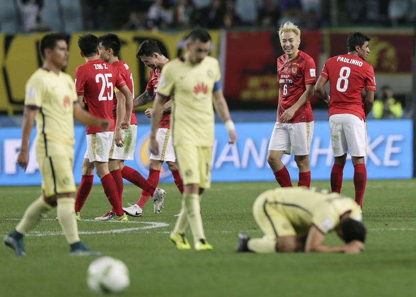 Como si se tratara de una maldición difícil de explicar, América se convirtió en una estadística más de los representantes mexicanos en el torneo al caer en la agonía del partido 1-2 ante un equipo chino que tenía mes y medio sin competir de forma oficial.