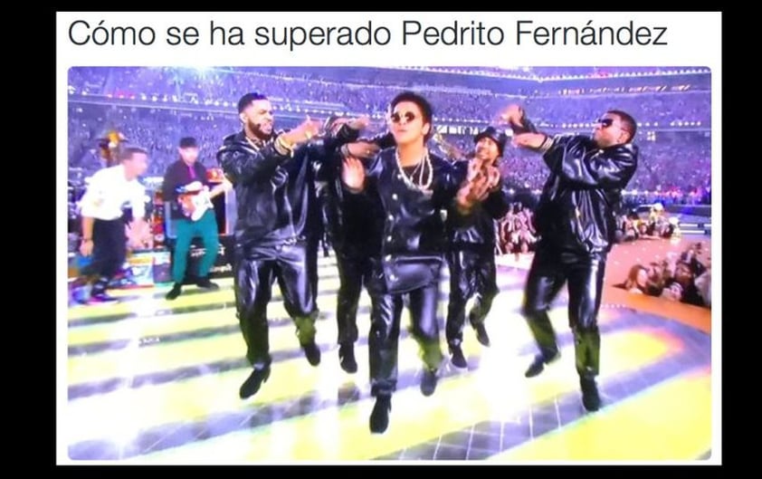 Bruno reapareció en esta edición del Super Bowl, e igual lo hicieron los memes.