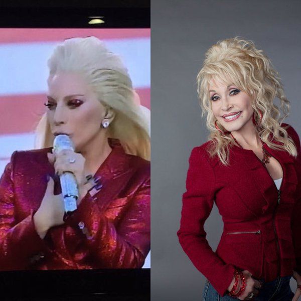 Hasta con Dolly Parton fue comparada Lady Gaga.