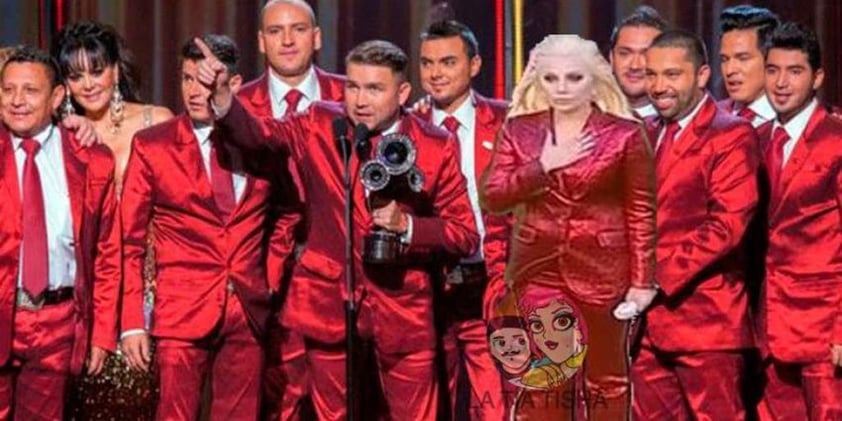 Gaga fue identificada como un integrante más de la banda El Recodo.