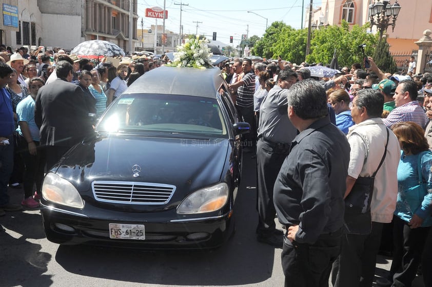 Los asistentes mostraron su solidaridad con la familia Herrera.