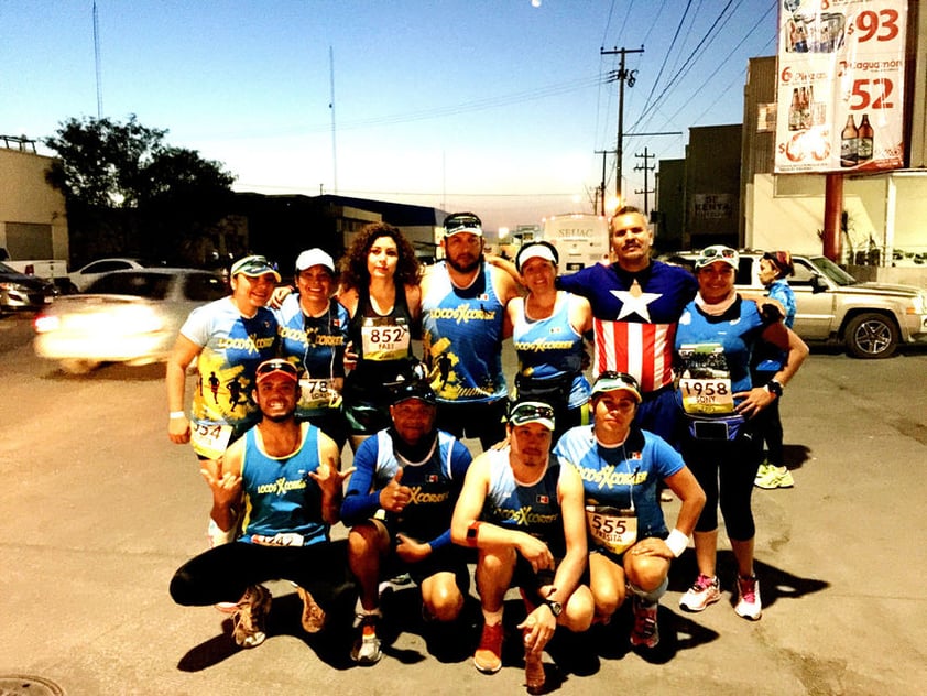 17032016 Locos X Correr en el Maratón Lala 2016.