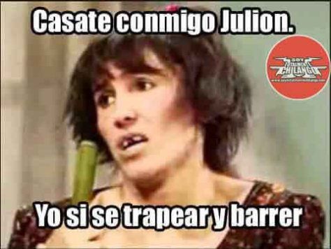 El cantante declaró que las mujeres deben trapear.