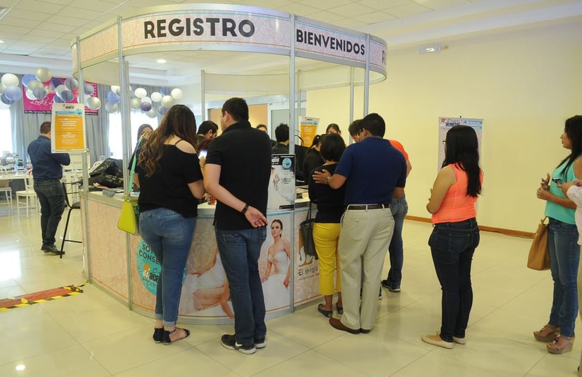 En punto de las 13:00 horas, se dio por inaugurada la Expo Boda Sí, Acepto!, de El Siglo de Torreón, en el Expo Center Laguna.