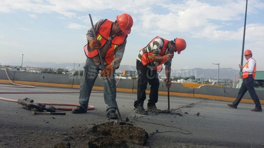 Para la reconstrucción del puente no se tocarán las cimentaciones, tampoco las columnas, sólo se repararán las losas y las gasas que también se hicieron desde 1992.