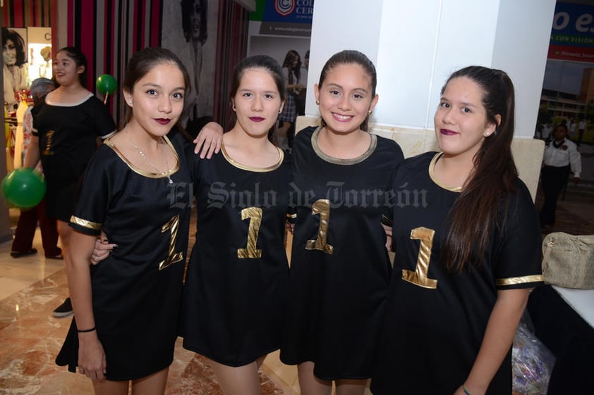 29052016 DEMUESTRAN SU TALENTO.  Frida, Yoselin, Sofía y Geraldine.