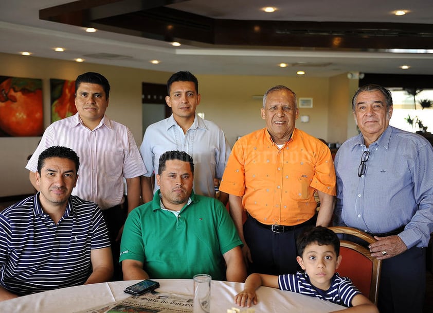 07052016 AMENA REUNIóN.  Aristóteles Rangel, Víctor Estrada, José Manuel Rangel, Cuauhtémoc Rangel, Fernando Rangel, Jesús Méndez y Fernando Rangel.