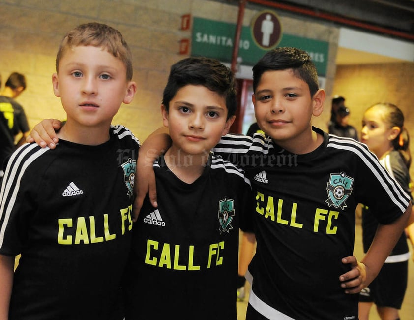 28052016 PEQUEÑOS DEPORTISTAS.  Víctor, Gael y Christian.