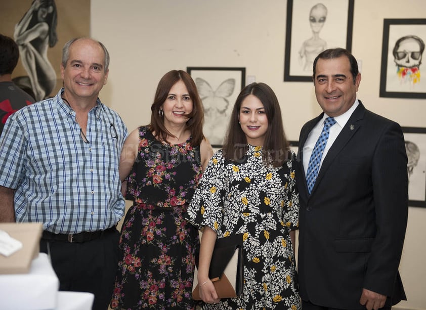 11052016 Ángel Sesma, Alejandra Arenas, Brenda Díaz y Martín López.