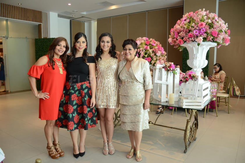 28052016 Martha de Cruz, Rosy de Cigarroa, Ana Cigarroa y Bertha de Cigarroa.