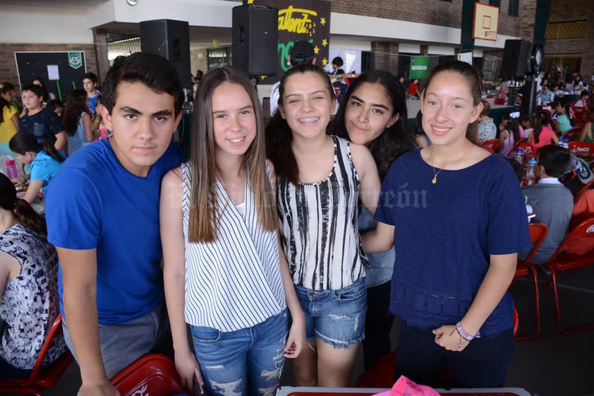 02052016 Andrea, Sebastián, Carolina, Rubí y Marisol.