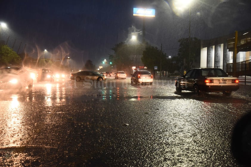 Por varias horas no paró la lluvia.