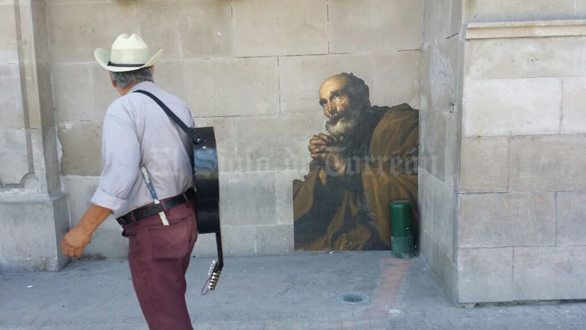 Laguneros pueden admirar las obras del Museo Arocena en la calle.