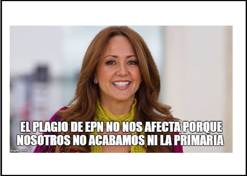 Andrea Legarreta no faltó entre los memes.