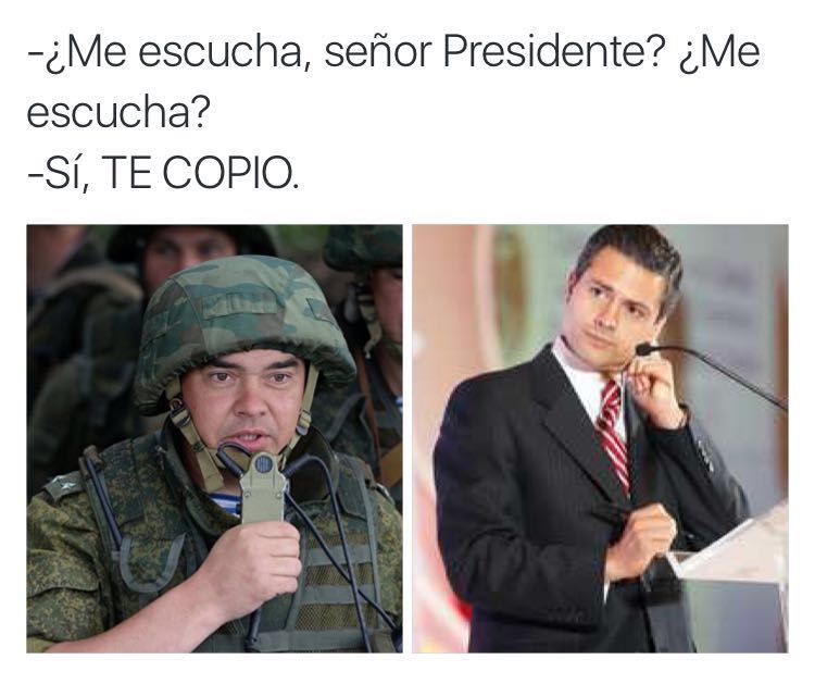 Humorísticas imágenes se han propagado por la red respecto al plagio de la tesis.