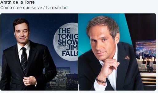 El conductor fue comparado con el programa de Jimmy Fallon.