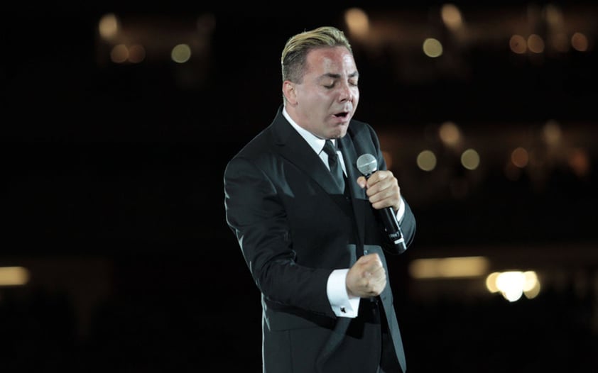 Cristian Castro fue parte del homenaje.