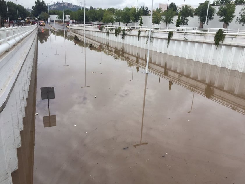 Se trató de una lluvia atípica la que se generó en las últimas horas.