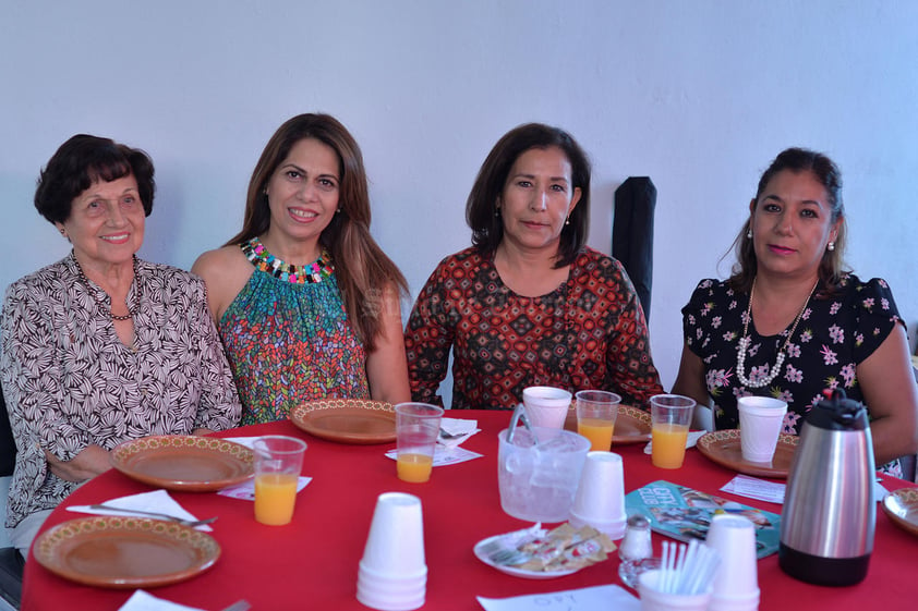 Yolanda, Martha, Irma y Eva