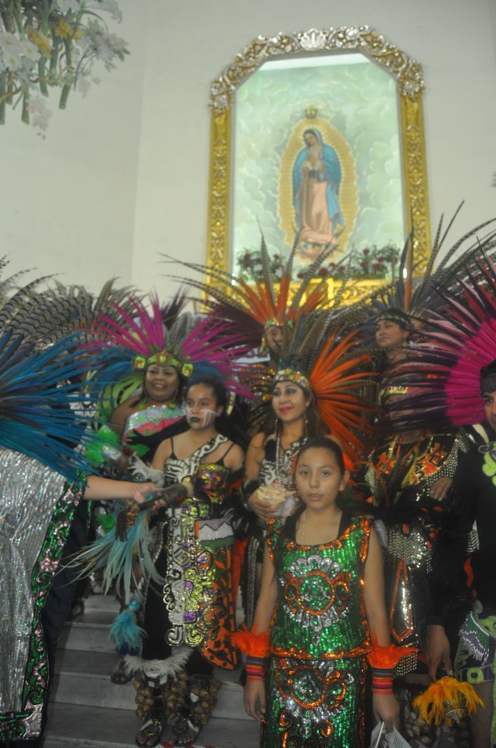 Las peregrinaciones se dan hacia la parroquia de Nuestra Señora de Guadalupe de esta ciudad.