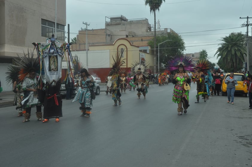 Las danzas inauguraron esta etapa de devoción católica.