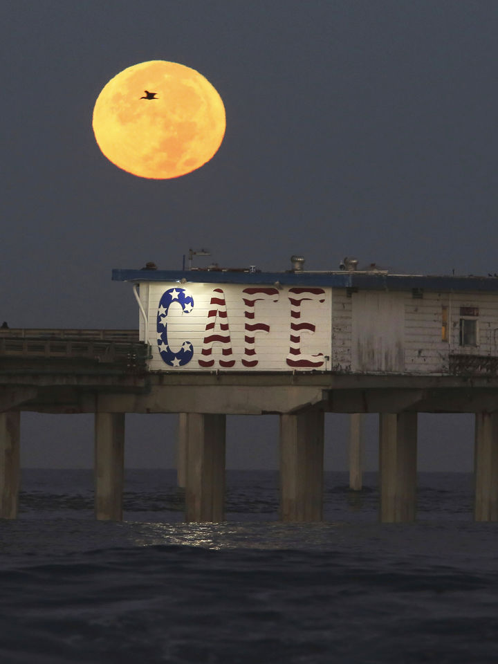 E.U. Sobre Ocean Beach, en California.